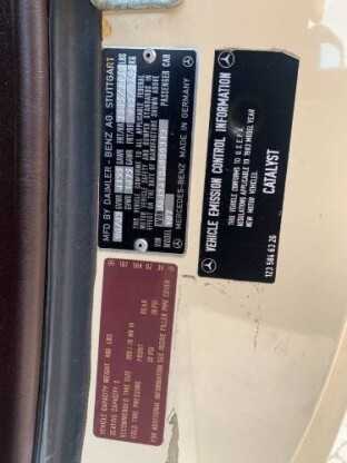 1983 Mercedes-Benz 380SL