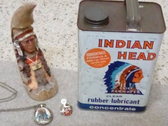 Accessories - Not Make Specific: MANY Indian Head Items
