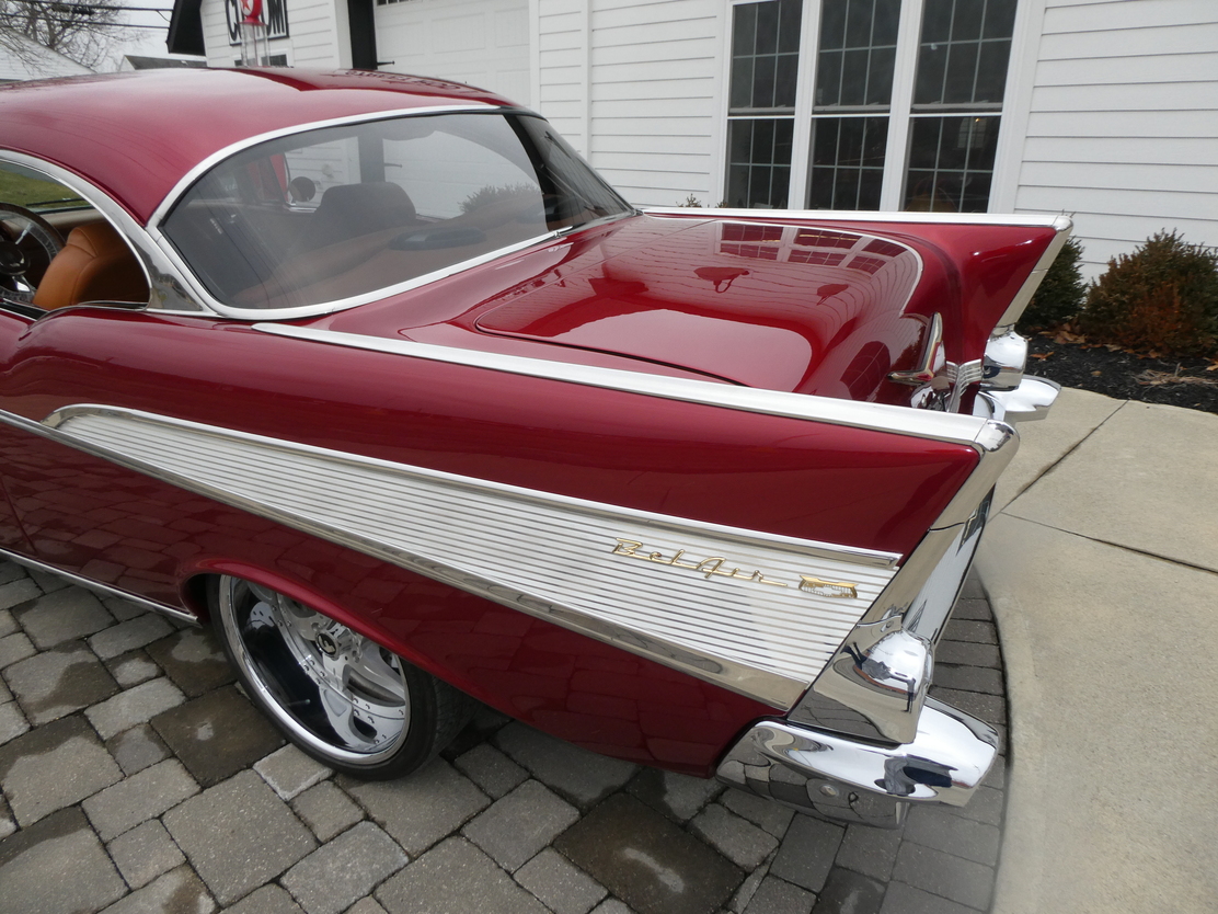 1957 CHEVORLET BELAIR SPORT COUPE MADE EXCLUIVELY FOR CANNADAYS HOBBY 2500