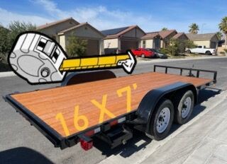 2024 Car Hauler Flatbed Trailer