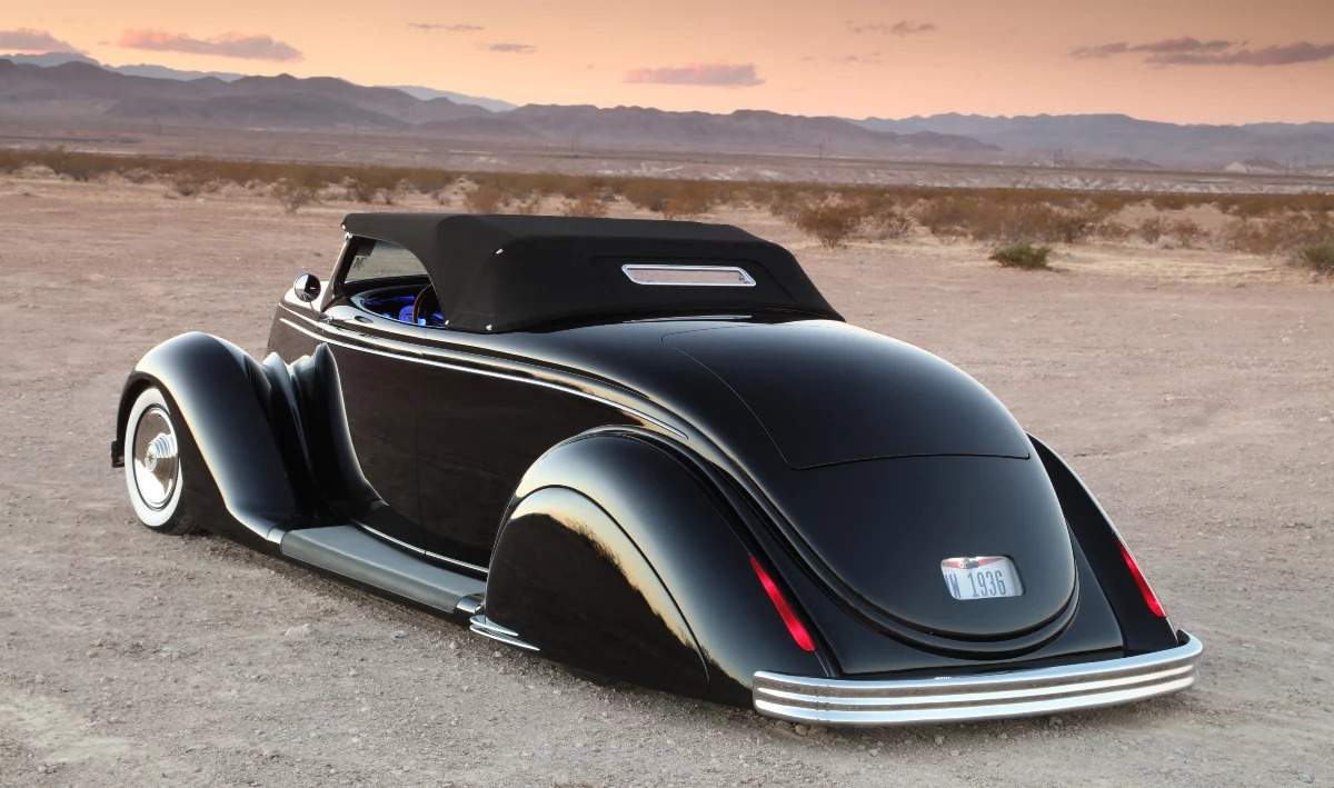 1936 Ford Roadster 2-door All-Steel Chopped Deluxe Restored for sale |  Hotrodhotline