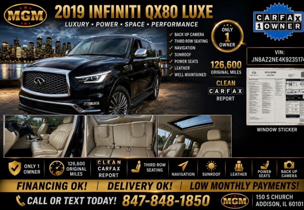 2019 Infiniti QX80