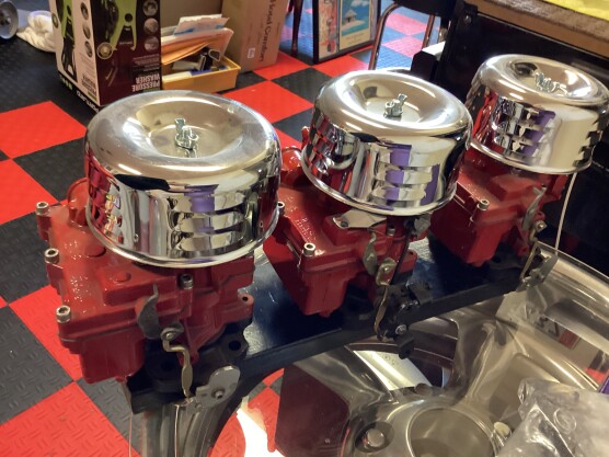 Air Intake & Fuel - Not Make Specific: Tri-power carb setup