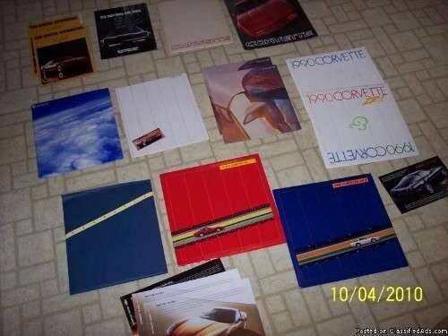 Accessories - Chevrolet: Corvette Sales Brochures