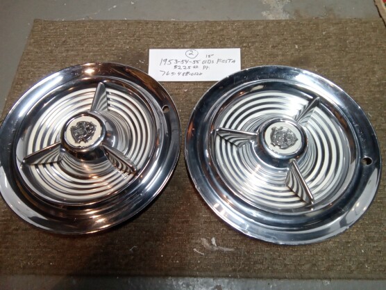 Accessories - Oldsmobile: 1953 1954 1955 Olds Fiesta Hubcaps