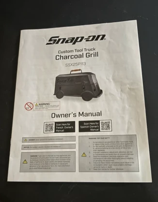 Accessories - Not Make Specific: Snap on Tool Truck BBQ Grill