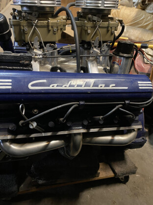 Engine & Components - Cadillac: 1952 Cadillac Engine