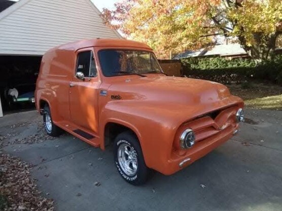 Accessories - Ford: 1955 Ford f100 Panel Delivery Truck