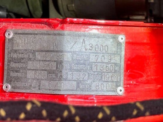 1962 Austin Healey 3000