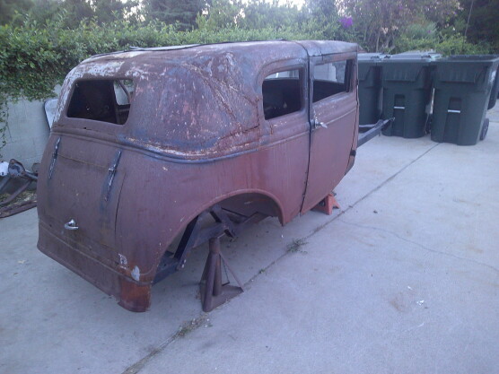 MODEL A RAT ROD HOT ROD BODY and FRAME 1931